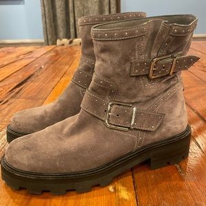 JIMMY CHOO - Like New - Youth II gray suede boots